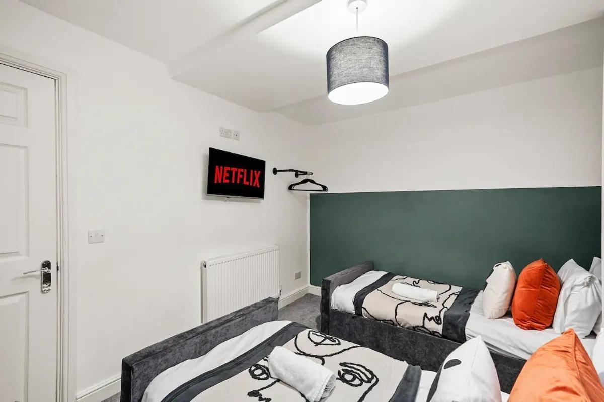 Ferienwohnung Elegant Flat - Sleeps 8 Bristol Exterior foto